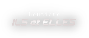 Logo boutique de vêtements ILS et ELLES