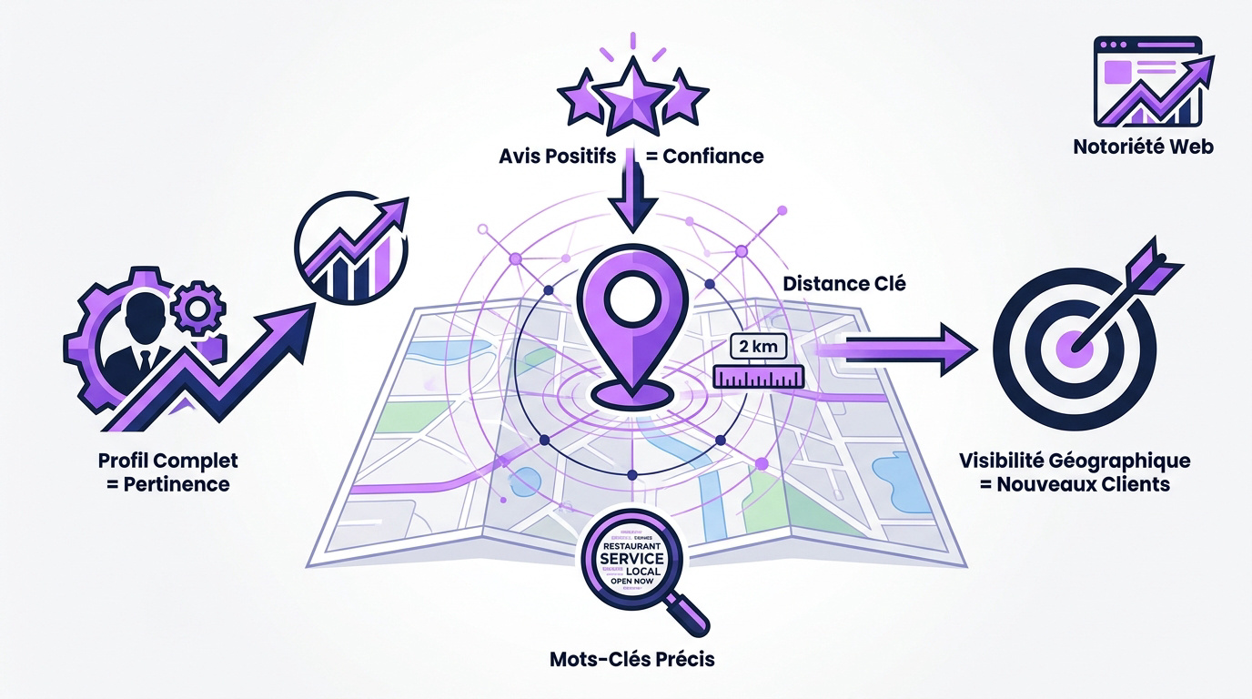 Optimisation d'une fiche d'établissement pour le référencement local sur Google Maps